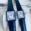 Reloj de negocios Elegante reloj de diamantes deportivo para hombre para mujer hecho de cuarzo de acero inoxidable importado de alta calidad y cristal de zafiro resistente al agua