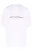 T-shirty męskie 22 NOWA Moda damska to mój zawód luźny list z drukiem High Street T-shirt Black White