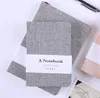 Partihandel A5 A6 LINEN NOTERBOOK Fabric Cover Journal Notepand Diary Book Stationery Notebooks Blank Line Paper-NoteBook SN5049