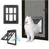 Hondenhuizen kennels accessoires kennels accessoires vergaarbaar plastic huisdier honden katten deur anti muggen sn -raam beveiliging baffle tunne dh7il