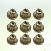 Kerstdecoraties 20 stks diy accessoires 38 mm bronzen bel koper rammelaar party decor