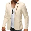 Costumes pour hommes Vêtements pour hommes 2023 Costume de grande taille pour hommes Sept couleurs Européen Américain Un bouton Casual Veste pour hommes Blazers