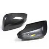 2pcs Auto Car Rear View Side Mirror Cover Trim For SUBARU WRX STI LEVORG carbon fiber style