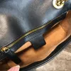 Marmont łańcuchowa torba na ramię panie moda swobodna design crossbody torebki komunikatorowe Wysokiej jakości kołysana skóra 443497 446744 476433 z pudełkiem