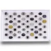 Anneaux de bande Anneaux 20pcs / lot carré classique en métal hommes mat lisse pour les femmes bijoux de mode cadeaux de fête lots en vrac entiers 2212062042564