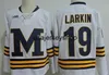 maillot de hockey Michigan Wolverines Colleage chandails de glace Dylan Larkin Quinn Hughes Thomas Bordeleau Cam York Strauss Johnson Jack Becker