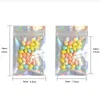 再封印可能なプラスチック小売食品グレードパッケージバッグホログラフィックアルミホイルポーチ臭い臭いマイラーバッグ