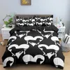 Bedding sets Dachshund Dog Set Cute Colorful Puppy Duvet Cover Cartoon Polyester Quilt Pet Home Textiles King Queen 2/3pcs 221205
