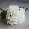 Hortensia Artificiel Tête De Fleur Faux Soie Simple Real Touch Hortensias 8 Couleurs Pour Centres De Mariage Home Party Fleurs Décoratives FY3529 tt1206