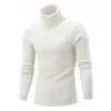 Herrtröjor svarta turtleneck varm tröja jul trackover kvinnor pullovers nack man turtlenecks vinter kashmir utomhus 221206