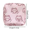 Cosmetic Bags Cartoon Makeup Tampon Bear Napkin Pouch Storage Bag Coin Purse Sanitary Pads For Women Girls