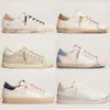 Kutu ile Günlük Ayakkabılar Beyaz Deri Tasarımcı Sneakers Superstar Doold Kirli Spor Ayakkabı Altın Moda Erkek Kadın Top Yıldız Düz Ayakkabı Kaliteli Lüks US4-11 NO433