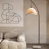 Lampada da Terra da Lettura Lampada Treppiede Vintage in Ferro Battuto Design Moderno Candelabro