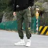 Pantaloni da uomo streetwear pantaloni casual da uomo nastri harem da jogging slim fit primavera cargo multi-tasche wo pantaloni da jogging T221205