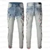 Jeans pour hommes Designer Ripped Denim Pants Homme Slim Jeans Casual Hip Hop Zipper Pantalon Pour Homme Stretch Pantalon