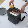 Ice packsisothermic s hoge capaciteit crossbody thermische lunchbox voor vrouwelijke kinderen geïsoleerde picknick reis eten bento container koeler draagtas zak 221205