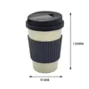 Tasse à café biodégradable Bongs à eau Accessoires pour fumer portables 5,43x3,58 pouces Conception dissimulée Bong Multi Couleur Petits narguilés pratiques