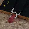 Collares pendientes Juego Animación Accesorios Devil May Cry 5 Dante Europeo Americano Collar Hombres Aleación Gema Cosplay