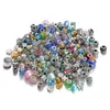 المعادن 50pcs أنماط مختلطة بالجملة Mticolor Crystal alloy حبات السحر لمجوهرات DIY الأوروبية أساور نساء Girls Girls DHSDF