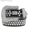 Cinturón de diseñador 2023, cinturones Bb Simon para hombres y mujeres, cinturón de diamantes brillantes a la moda, baiteng