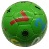 färgglada fotbollsbollar