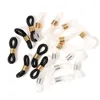 Connectors 200Pcs/Lot Black White Clear Sport Glasses Rope Eyeglasses Chains Eyewear Accessories Spectacles Holders Connector C3 Dro Dh7Vf