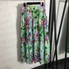 Flower Printed Sling Vest Sexy Dress Sets For Women Temperament Ladies Strapless Top High Waist Skirts Two Piece Party Vacation