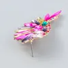 스터드 귀걸이 화려한 다이아몬드 유럽계 미국인 과장 날개 모양 보헤미안 신부 패션 보석 액세서리