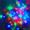 LED -snaren Kerstverlichting Crazy verkopen 10m 100 LEDS Decoratie Licht 110V 220V voor feest bruiloft LED Holiday Lighting