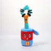 Tillverkare grossist 7 stilar av r￤v pappersl￥dor man bl￤ckfisk bror krabba chef manet plysch leksaker tecknad film TV -dockor barn g￥vor