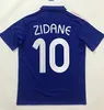 1998 Maillot vintage classique français 1982 84 86 88 90 98 00 04 06 Maillots de football ZIDANE MAILLOT DE FOOT MBAPPE REZEGUET DESAILLY HENRY PLATINI Retro Men Football Kit