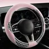 Housses de volant couverture de conduite universelle voiture en peluche Durable chaud doux moyen accessoire pour hiver femmes hommes