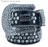 Designer Bb Simon Ceintures pour Hommes Femmes Ceinture en diamant brillant Noir sur Noir Bleu blanc multicolore avec strass bling comme cadeau baiteng