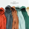 Men s hoodies tröjor Autumn Winter Hooded Men tjock 360g tyg Solid Basic Quality Jogger Texture Pullovers 221205