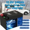 12V 240AH 200AH 360AH LiFePO4 Accu 100% Capaciteit Lithium 4000 + Cyclus 3KW 3072WH 200A BMS Voor RV/kar/Solar EU ONS Geen BELASTING