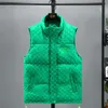 メンズベスト冬のブランドビジネスカジュアルポケットウォームウエストコート秋の服装服のコートジャケットグリーン221206