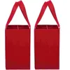 Geschenkwikkel Winebottle Tote Carriergift -bier Champagne Carryholiday Storage Party Red Packing Wikkel verdeelde vilt geïsoleerde flessen