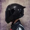 Motosiklet Kaskları Çift Lens Kask Yarışı Tam Casco Capacete Koruyucu Dot