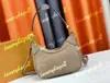 Bagatelle BB Luxury Designer Totes Luxurys Designer Tote Bags M56091 Vera pelle 3 colori con logo in rilievo 22cm Shopping Bag