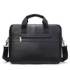 Porte-documents WESTAL porte-documents pour hommes véritable ordinateur portable 14 porte-documents pour documents sacs de messager en cuir 221205