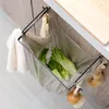 Rangement de cuisine armoire en fer porte-ordures porte-sac poubelle crochet suspendu supports fournitures cadre outil