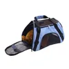 Transportador de cachorro Saco S Bolsa port￡til Mochila mochila macia Transporte de cachorro Bolsa de cesto de c￣es de moda Casquete 24Hz C Drop Delt H Dhrq4