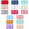 3pcs/lot Infant Comfortable Soft Elastic Nylon Headband Solid Color Striped Bowknot Baby Hairband Kids Hair Accessories