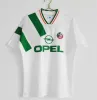 90 91 92 93 Noord -Ierland voetballen Jerseys Retro Mens National Team Home Gray White Away Awball Shirt korte mouw uniformen