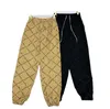 Klassieke designerbroek voor mannen dames letters borduurwerk joggers superkwaliteit herenspoor pant laadbroek lange broek zwarte kaki