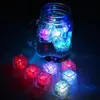 Novelty LED Glowing Ice Cubes Lighting Slow Flashing Color Changing Light Up Cup Safe Without Switch Wedding