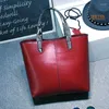 イブニングバッグ高品質2023広州ビッグバケツバッグファッションレザー女性牛革ハンドバッグ