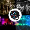 12 Eyes Stage Par Light DMX 512 Sound Sctivated RGBW LED Laser Night Club Lights DJ Disco Party Lighting