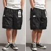 Shorts pour hommes Marque de mode européenne et américaine High Street Style Retro Snap Function Pocket Loose Casual Work Clothes