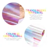 Gift Wrap Cellophane Wrapping Paper Roll Wrapper Iridescent Basket Set Packing Flower Holographicsuppliesclear Craft Packaging